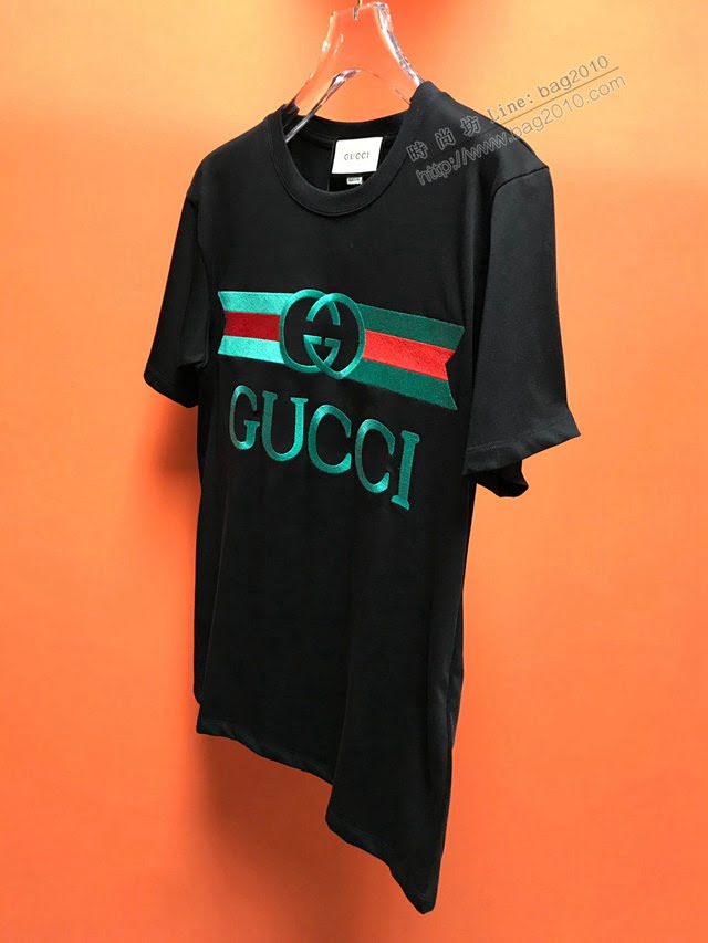Gucci夏裝短袖 古馳2020新款T恤 男女同款  tzy2402